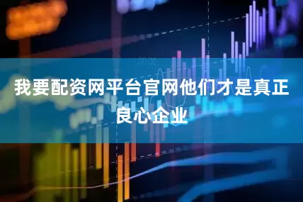 我要配资网平台官网他们才是真正良心企业