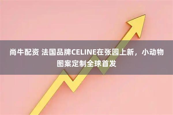 尚牛配资 法国品牌CELINE在张园上新，小动物图案定制全球首发