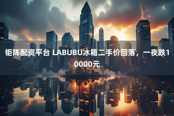 钜阵配资平台 LABUBU冰箱二手价回落，一夜跌10000元