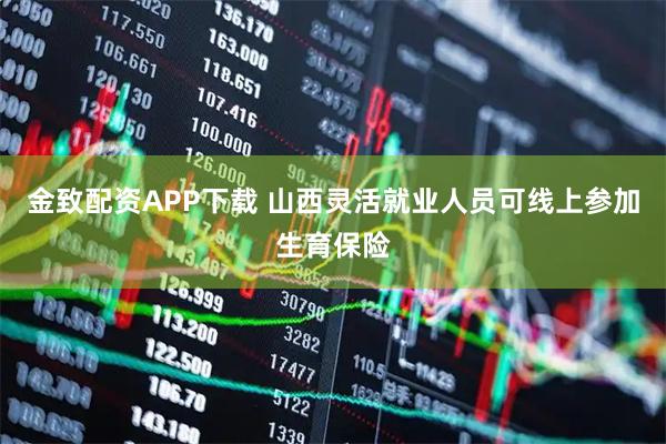 金致配资APP下载 山西灵活就业人员可线上参加生育保险